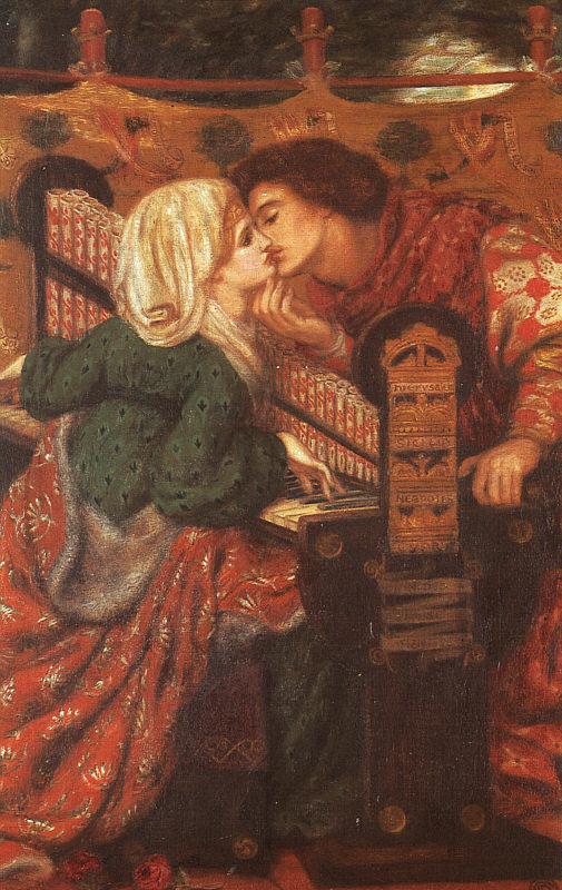 Dante Gabriel Rossetti King Rene's Honeymoon Germany oil painting art